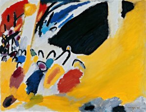 Impression III by Wassily Kandinsky - Oil Painting Impression III by Wassily Kandinsky - Hand-Painted Oil Painting Reproduction